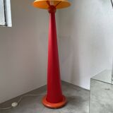 80s pop red floor lamp