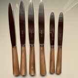 Set of 6 Christofle knives