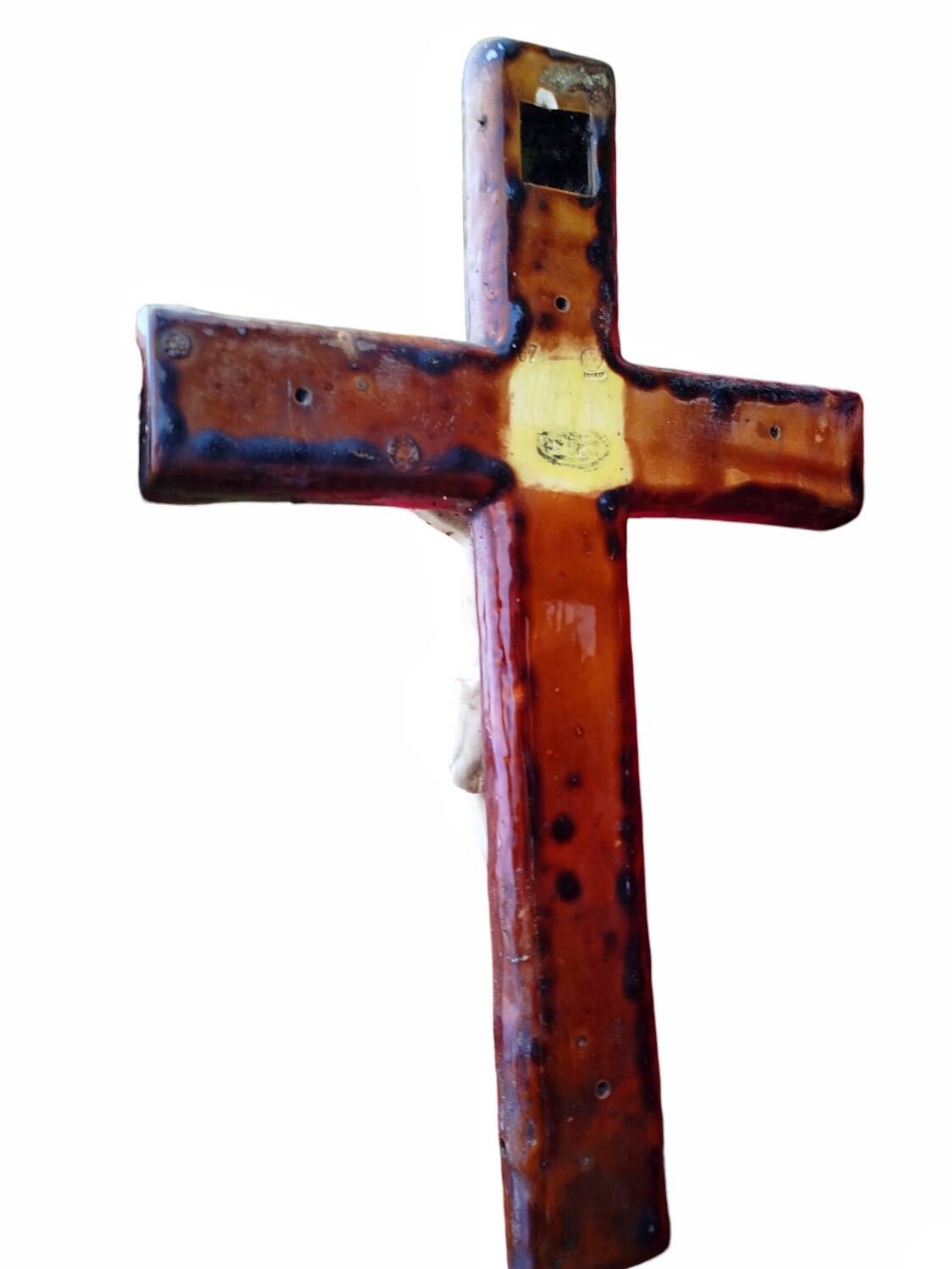 Ceramic crucifix