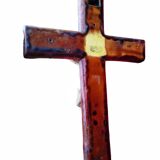 Ceramic crucifix