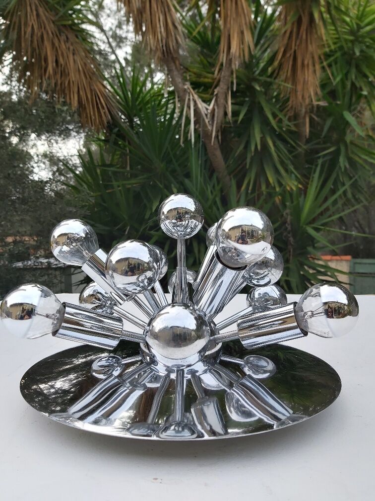 Wall light Sputnik Goffredo Reggiani 70s