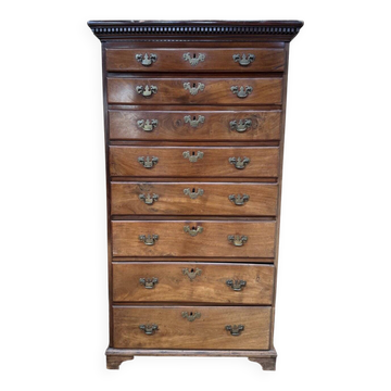 Semainier - Chiffonier - Commode haute anglaise
