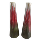 2 ceramic vases