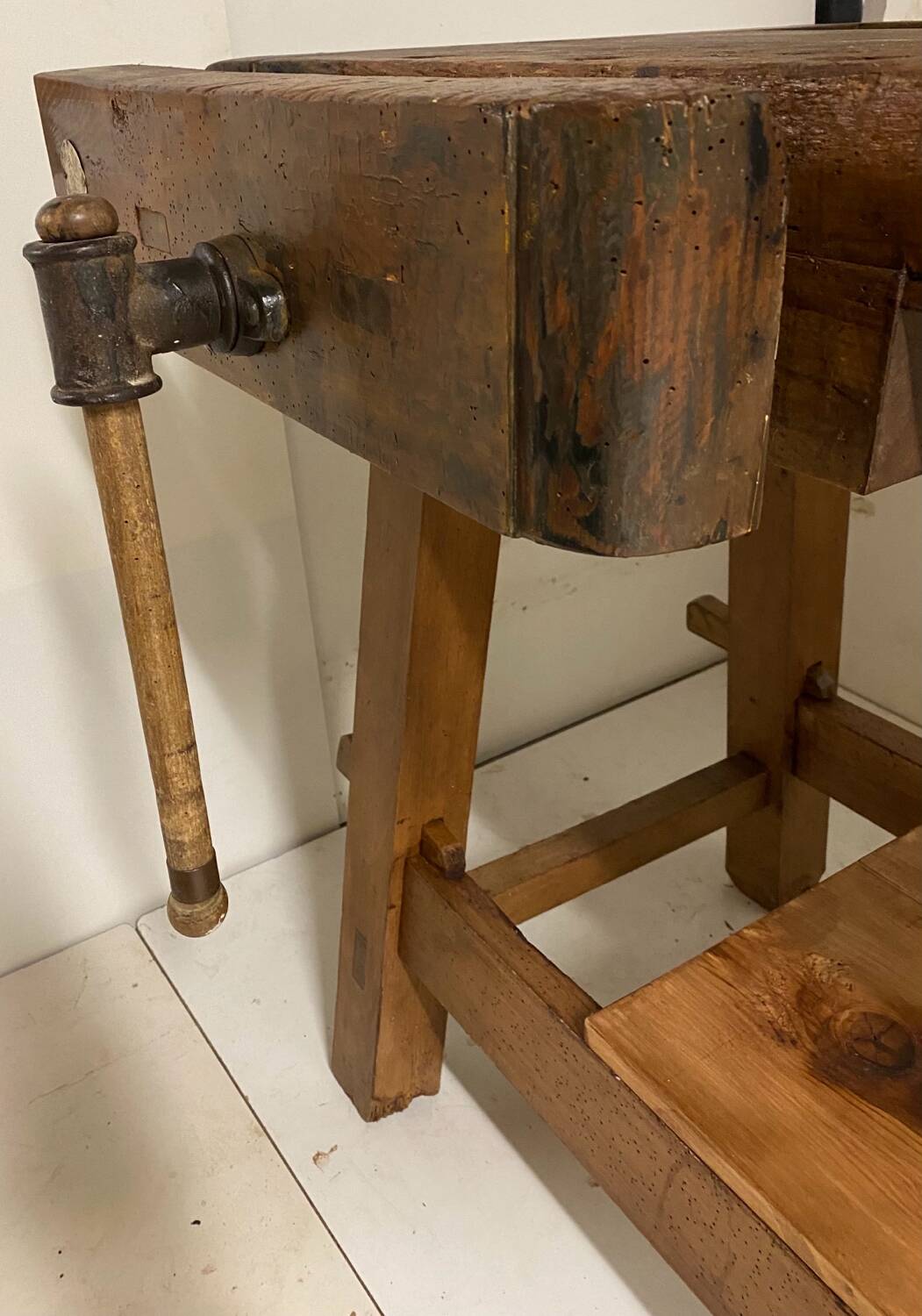 Carpenter's workbench from 1930