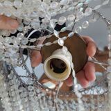 Baroque beaded pendant lamp