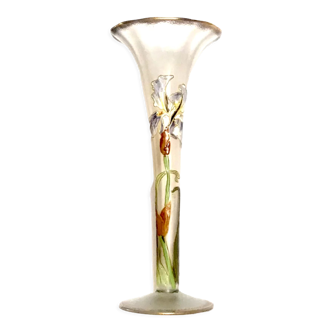 Vase art-nouveau Legras non signé