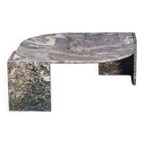 Eye-shaped marble coffee table by Roche Bobois, 1970