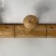 old Bamboo style wall coat rack