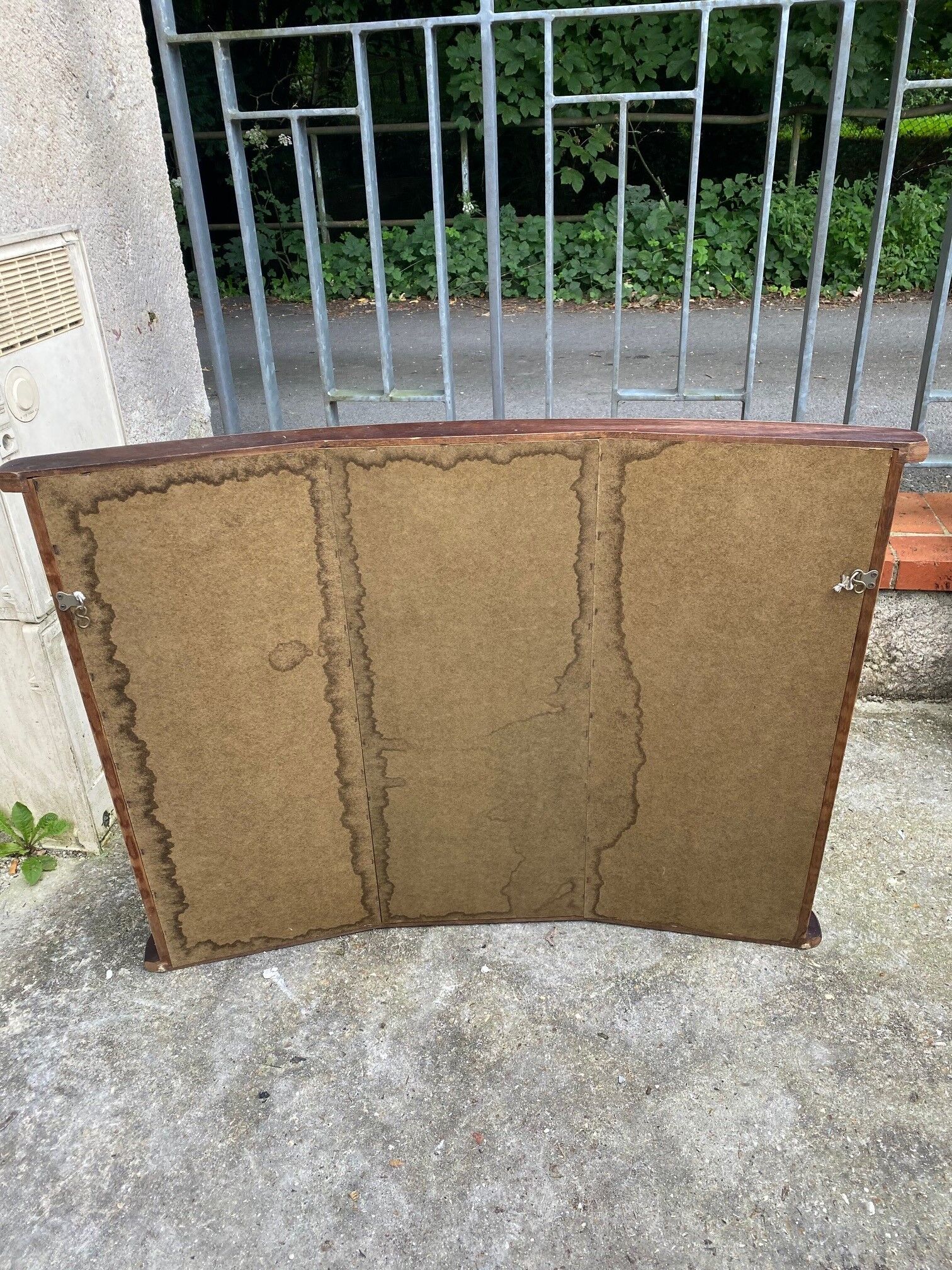 Miroir étagère multiple biseauté 94x74cm