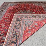 Large Oriental Rug Iran, Kashan Persian -3.00 X 3.85 Meters