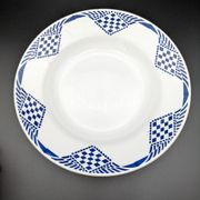 Set of 4 hollow plates Moulin des loups Orchies Hamage model Pantin vintage