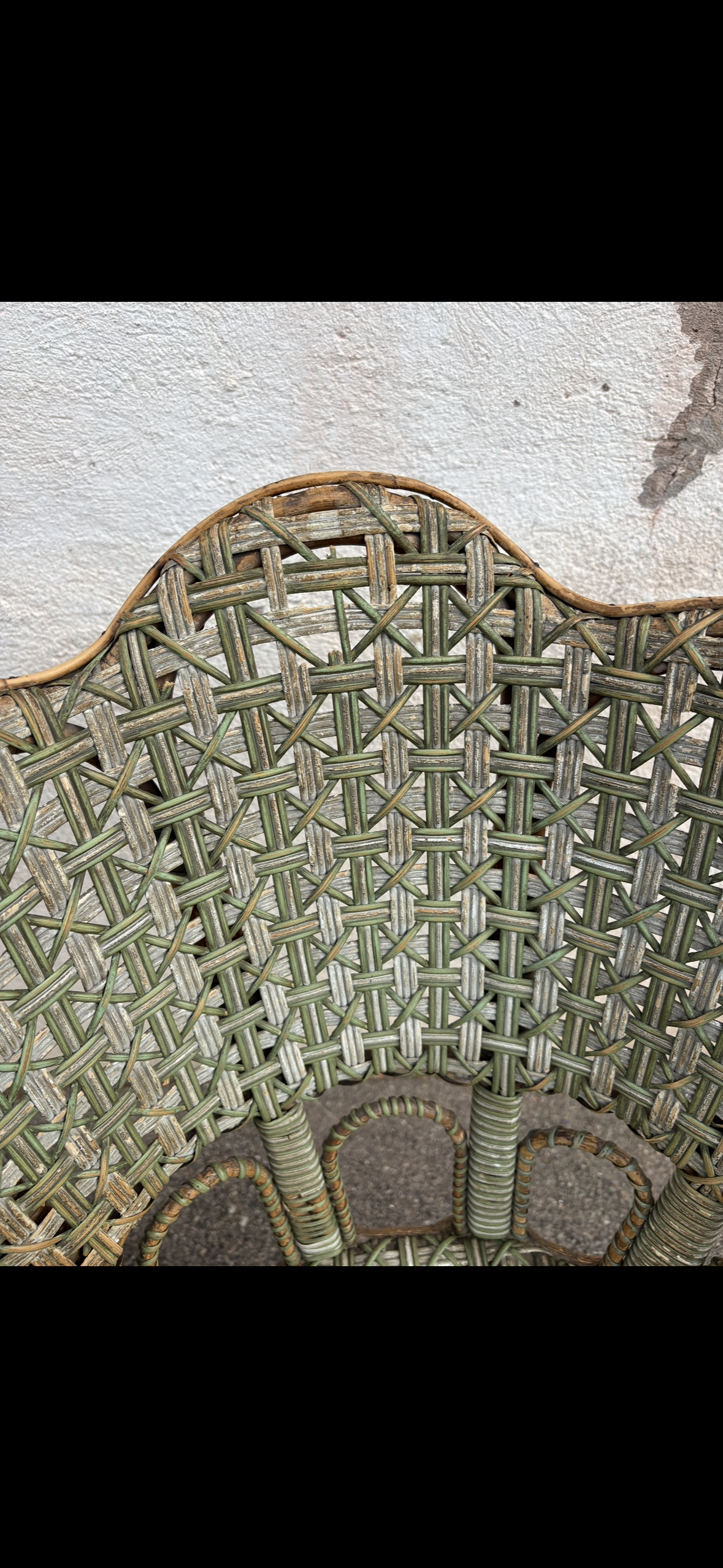 Wicker garden furniture 1920