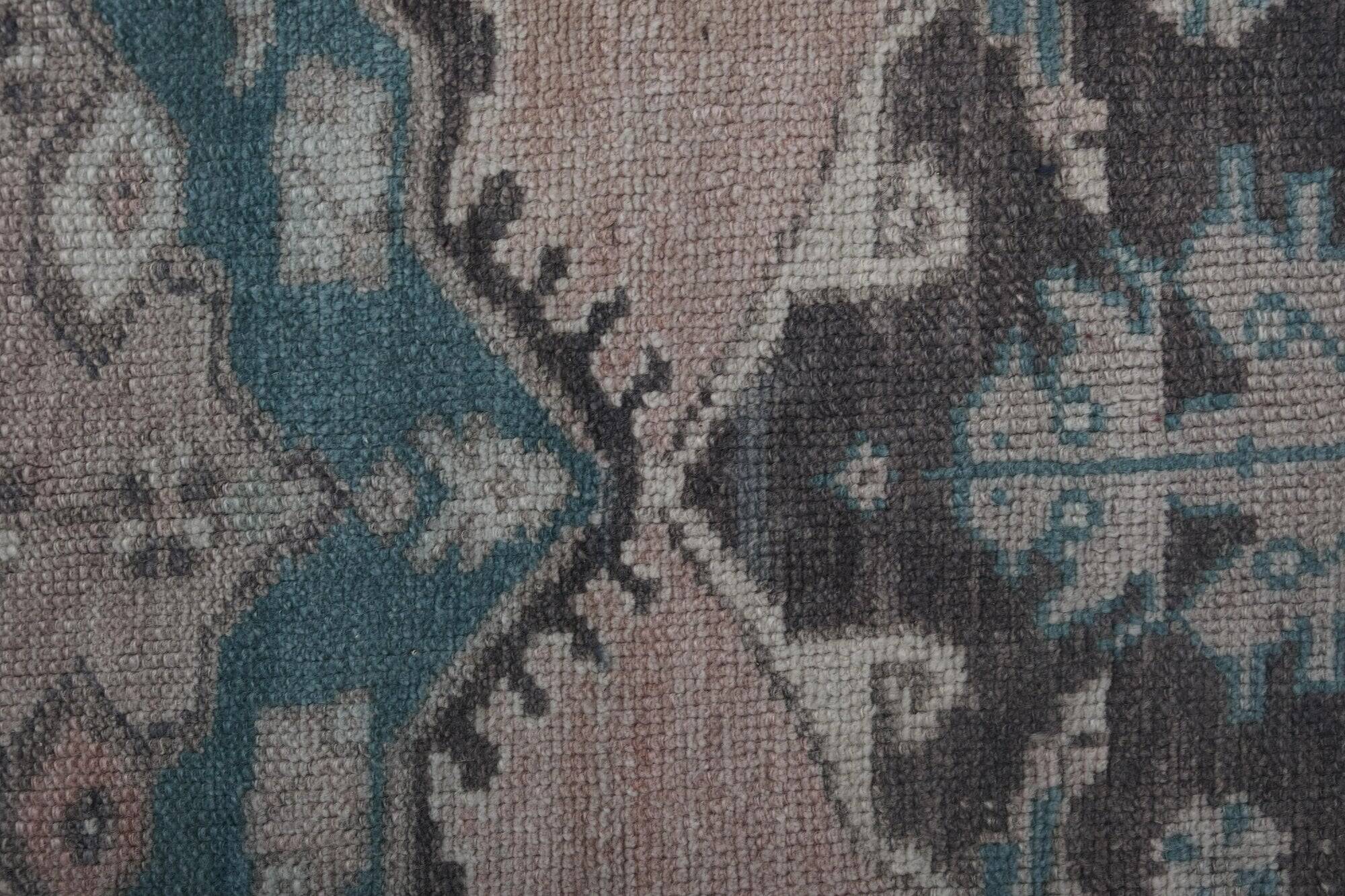 Vintage Turkish hallway rug 93x614 cm