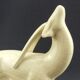 Onnaing, pair of Art Deco crackled antelope bookends