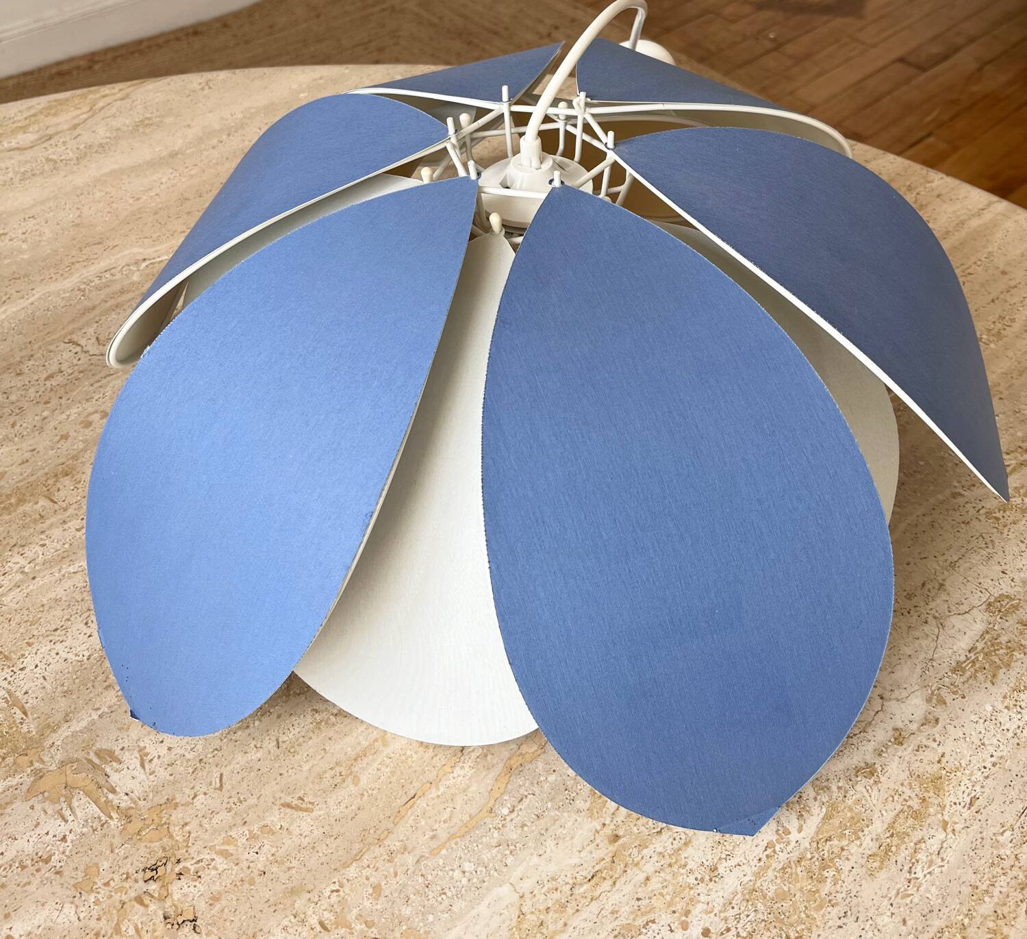 Vintage Lotus pendant light 70s
