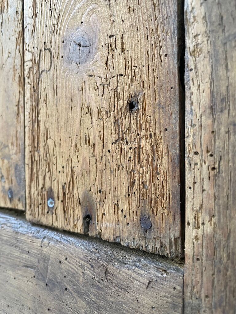 Established former brutalist console oak pine