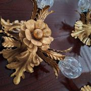 Banci Firenze 4 Art Deco ceiling lights or wall sconces, antique light fixtures.