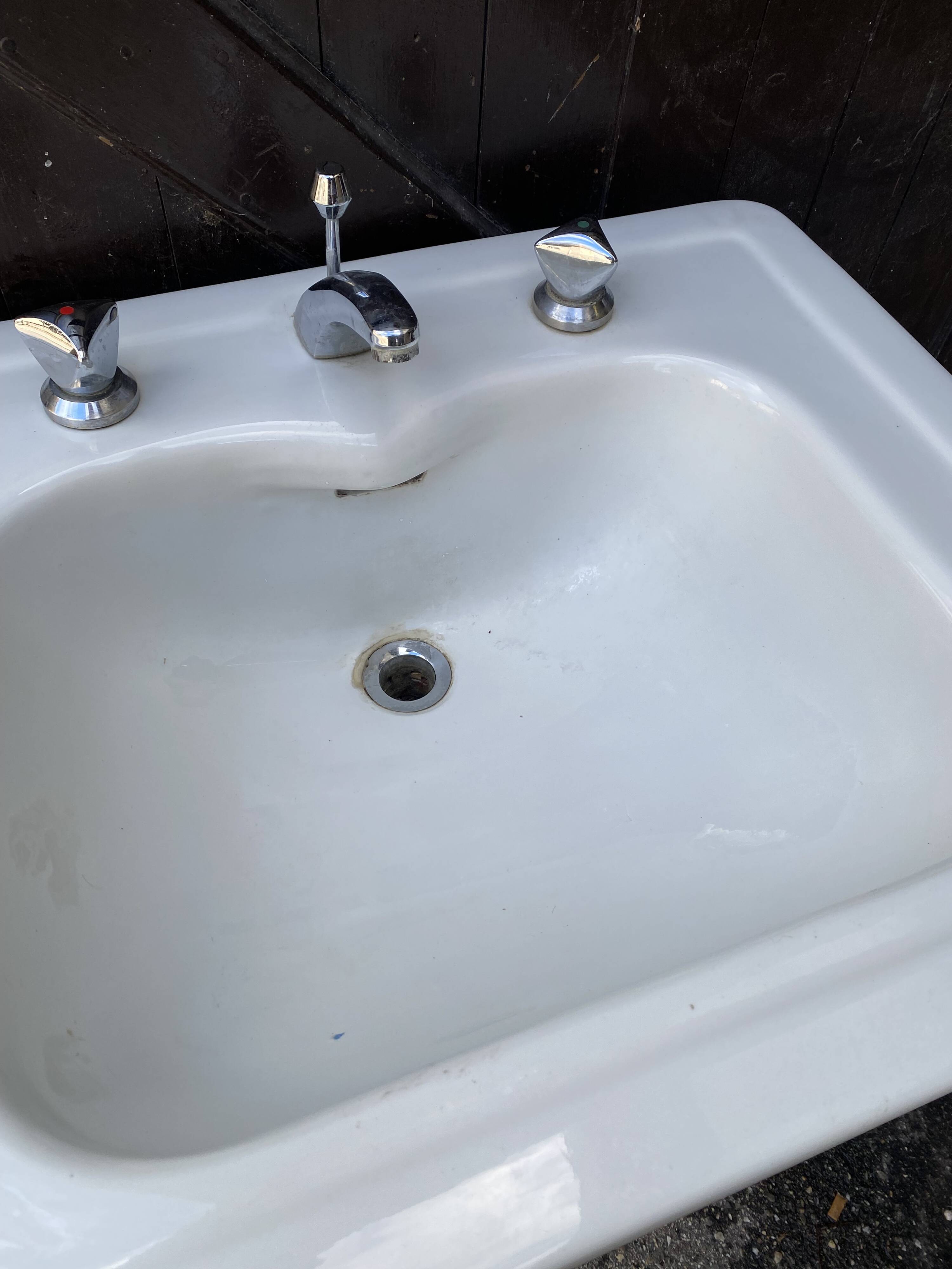 Old art deco sink