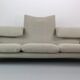Vico Magistretti "Maralunga" 3-seater re-upholstered sofa For Cassina