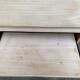 Louis Philippe buffet with 2 doors, stripped raw wood TV unit.