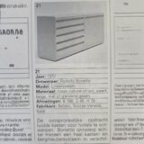 Rodolfo Bonetto / linear system for Bellato / 1970s / width 360 cm