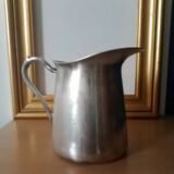 Vintage silver metal pitcher