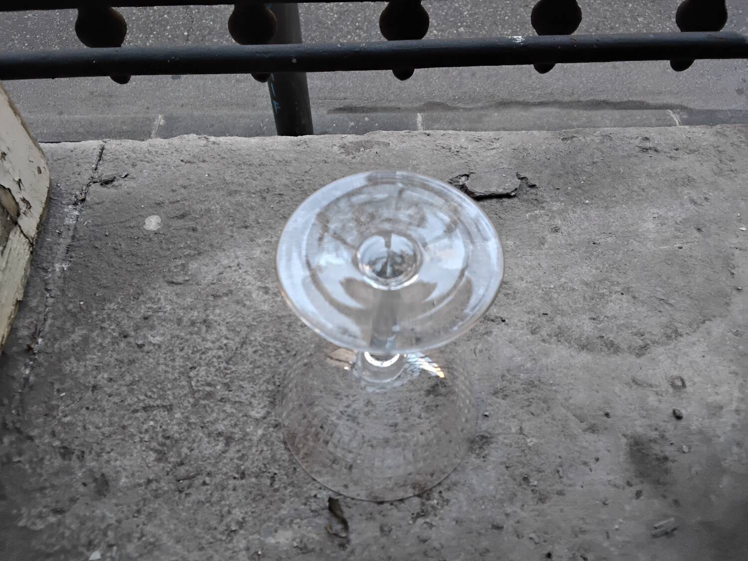 5 Baccarat crystal champagne glasses, Nancy model, before 1936