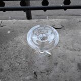 5 Baccarat crystal champagne glasses, Nancy model, before 1936