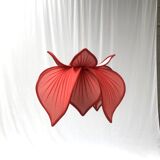 Set of Lotus fabric hanging lamps