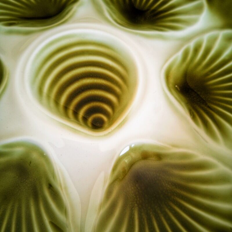 6 oyster plates Moulin des Loups