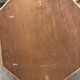 Large octagonal Deknudt wall mirror in layered mirrored glass and gold accents