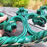 Pair of ceramic candlesticks