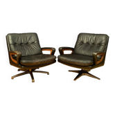 Pair of armchairs by Carl Straub Germany 1960s