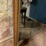 Golden Louis Philippe Mirror with gold leaf 207x140