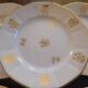 6 Sarreguemines dessert plates, Fleurs de France design. 1950s