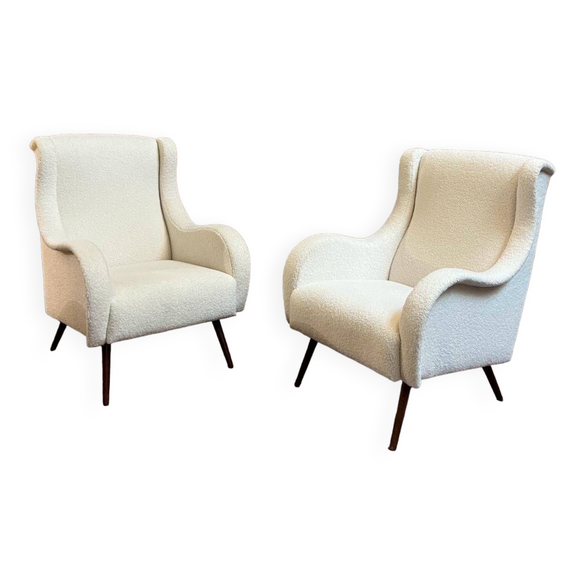 Italian armchairs 1950'