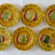 lot 6 dessert plates slurry Sarreguemines