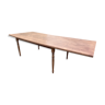 Table arquées en bois, style bistrot