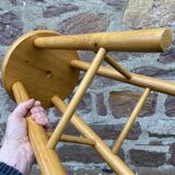 Vintage pine stool