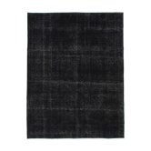Tapis oriental surteint fait à la main 300 cm x 400 cm tapis en laine noire