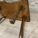 Table basse brutaliste vintage