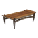 Table basse moderne brésilienne par Jean Gillon, Brésil, années 1960.