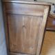 Antique Vendée dresser in solid elm by artisan Chaillou Hermouet.