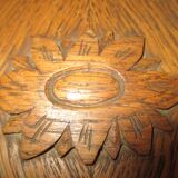 Old wooden storage box
