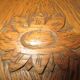 Old wooden storage box
