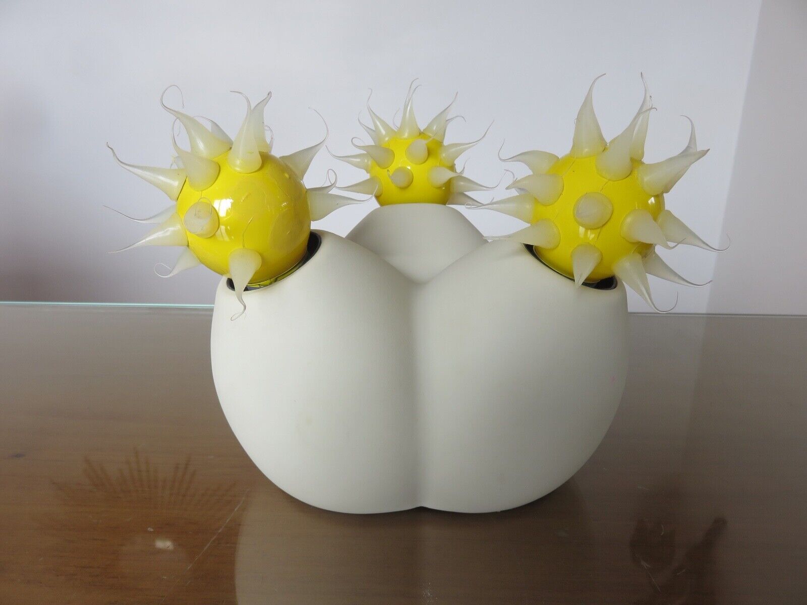 Pair of lamps "virus" by Yuval Albudy 1970