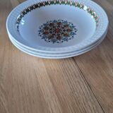 3 Pontesa Ironstone soup plates