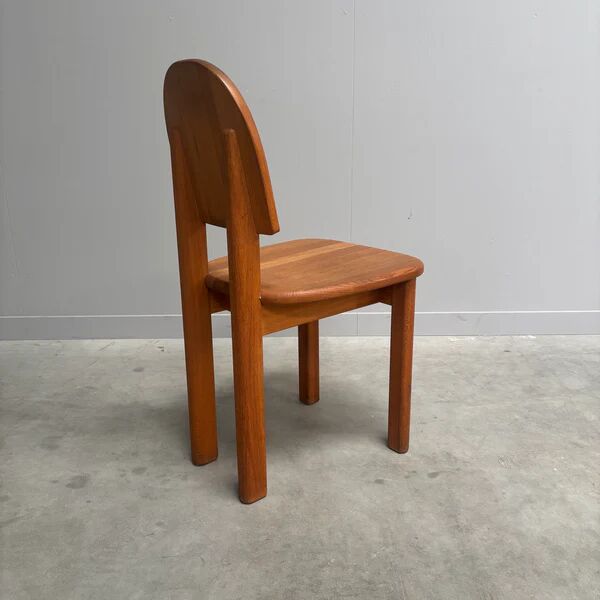 Vintage oak dining chairs by Wasa, 1990s
