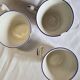 Rare Lunéville Art Deco tea set with Japonisme inspiration, 27 pieces.