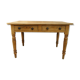 Table en bois 2 tiroirs